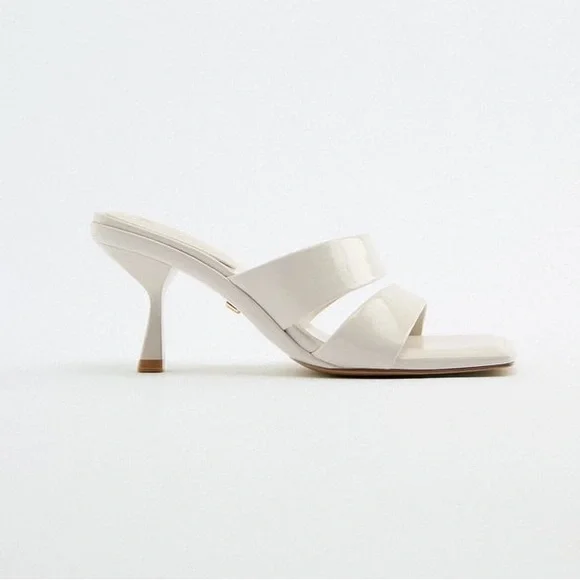 Zara Shoes Zara Padded High Heel Sandals Poshmark
